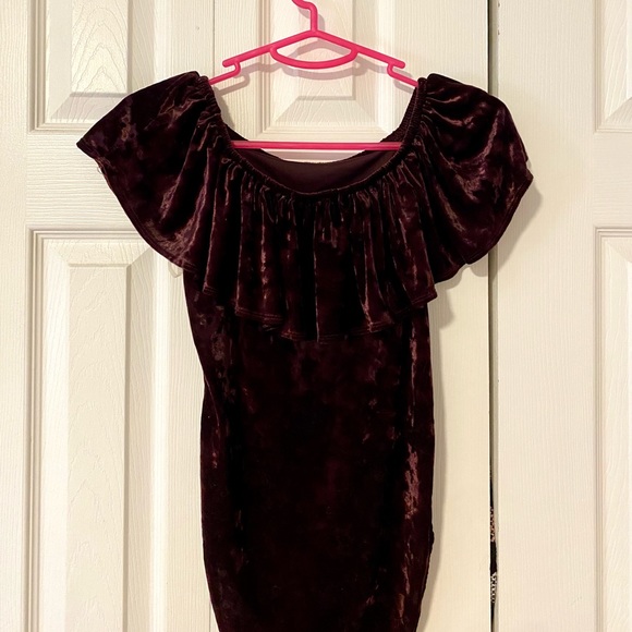 Dark purple bodysuit size small - Picture 3 of 3